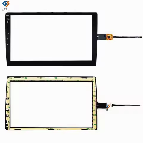 Black 9/10.1 Inch Car GPS P/N HC-1788-101 HC55 GT911 Capacitive touch screen digitizer sensor exteri