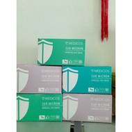 Stock Ready 4 Ply MEDICOS Surgical Face Mask 50pcs @box