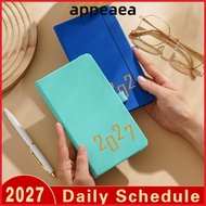 APPEAEA 2027 A6 Planner Notebook, Journal Writing Daily Planning Hardcover Journal Notebook, Portabl