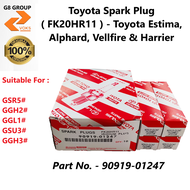 Toyota Spark Plug ( FK20HR11 ) - Toyota Estima Alphard Vellfire & Harrier ( 90919-01247 )