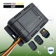 REMOTE CONTROL 433MHz RED YELLOW ( RECEIVER/REMOTE CONTROL) autogate door