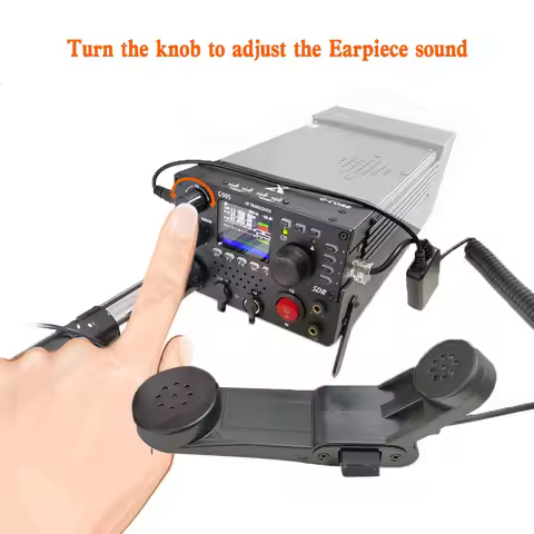 XIEGU G90 G90S X6100 X6200 Handheld Microphone Short Wave HF Transceiver Emergency Communication Mic