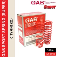 GM-H472 GAB SPRING SPORT LOWERED HONDA CITY GN1 (21) 1SET=4PCS