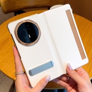 MagicV5 Casing Case for Honor Magic V5 Magic V3 Magic VS3 Magic V Bracket Flip Nappa Leather Shockpr