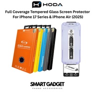 Hoda Full Coverage Tempered Glass Screen Protector for iPhone 17 SERIES & iPhone Air (2025)