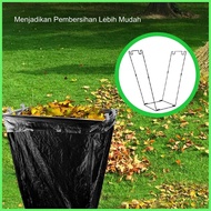 Metal Trash Bag Holder Garbage Bag Frame Holder Sturdy Metal Outdoor Metal Leaves Bag Holder Stand G