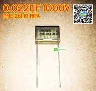 CAPACITOR ฟิล์ม คาปาซิเตอร์ 0.022UF 1000V PME 261 JB RIFA