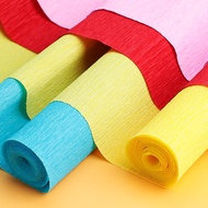 250cm Length 50cm Width Colorful Crepe Paper Roll Handmade Craft DIY Material Origami Paper