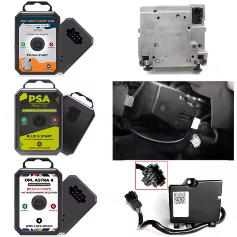 Steering Lock Emulator for Chevrolet Opel Peugeot Citroen PSA SAAB Daewoo