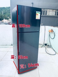 冰箱 Hitachi 日立 R-H230PH1 226公升 上置冷凍式雙門雪櫃 (亮麗黑色) 159CM高 二手電器 清倉大減價 最新款 貨到付款 精選貨品 襟用款 好物推介 洗衣機 二手雪櫃 搬屋 