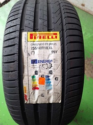PIRELLI Cint P7 RUNFLAT 255/40/18 255/40R18 2554018 255-40-18 255 40 18 TAYAR BARU MADE IN ROMINIA