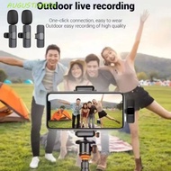 AUGUSTINEXH K9 Mini Lavalier Microphone, Noise Reduction Professional Mini Lapel Mic, Mobile Phone M