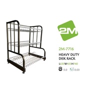 Multi Purpose Dish Rack / Rak Pinggan Heavy Duty Kitchen Dish Rack Murah Rak Pinggan Mangkuk DIY 2M-