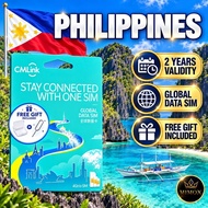 🔥 CMLink Philippinel Travel Data SIM | Worldwide Internet SIM | No Number Data Only | 2 Years Validi