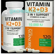 Bronson Vitamin D3K2 10000iu 120 caps