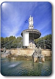 3dRose lsp_81674_1 France, Aix-En-Provence, Fontaine De La Rotonde Eu09 Rer0025 Ric Ergenbright Sing
