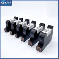 Faith 6 Keping Ink Cartridge Pencetak Inkjet Tangan Eco-pelarut Cepat Kering Hitam 2588 Ink Cartridg