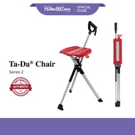 Ta-Da Chair Series 2 Tripod Seat Cane (Rose Red-82cm/87cm)