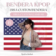 AMERICAN Flag KPOP HYEWON IZONE Iz*One KPOP POSTER/ KPOP FLAG/ Kang Hyewon KPOP Tapestry/ Kpop Tapes