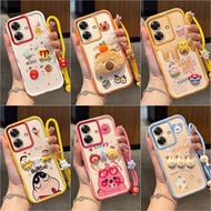 Case Tecno SPARK GO 2 Cartoon 3D doll soft silicone phone case