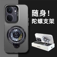 2-in-1 Luxury Fashion Phone Case+Rotating Gyroscope Phone Stand Samsung Galaxy A06 A05 A05S A15 A16 