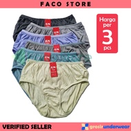 [3 PCS] F88 Golden Nick Women's Panties Serrated Shape Model 931 Mix Women Underwear - Faco Store
