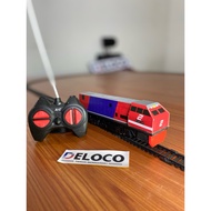 MESIN Miniature Train Locomotive cc203 perumka RC Engine can run, uses remote control, most Indonesi