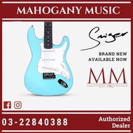 Smiger L-G1M Strat Daphne Blue Electric Guitar