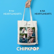 TOTEBAG [PACKAGE SET] ANA H2H HEARTS2HEARTS I PC H2H I PHOTOCARD H2H I CARMEN I ALBUM H2H HEARTS TO 