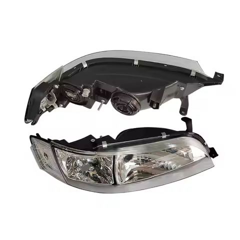 A Pair Car Headlights For Toyota Mark II GX90 JZX90 LX90 JZX91E JZX93 1992 To 1996 Headlamp Lens