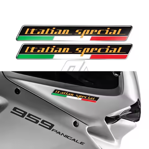 3D Motorcycle Tank Decals Italy Sticker Italian Special Decals for Ducati Monster Aprilia MV Agusta 