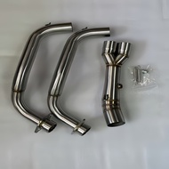 TEMU 1 ชิ้น ระบบไอเสียรถจักรยานยนต์ สำหรับ Yamaha MT07, (2014-2023), FZ07 (2014-2024), R7 (2021-2024