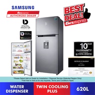 Samsung Inverter Fridge (620L) RT53K6651SL/ME 2 Doors Top Mount Freezer Refrigerator / Peti Sejuk with Twin Cooling Plus