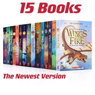 Wings of Fire 15 books box setEnglish books for children[Box Damaged][The newest version]
