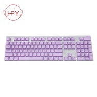 【hzhaiyaa1.sg】104  Keys,Mechanical Keyboard Keycaps Game Keyboard Keys Wear Resistant No Oil  Keycap