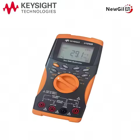 Keysight handheld digital multimeters U1242C and U1241C, Agilent U1241B and U1242C