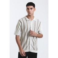 Emba Denim - Nael Kaos Poloshirt Lengan Pendek Pria Rajut Regular