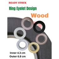 20pcs Ring Eyelet Langsir-Curtain Ring Eyelet-Ring Langsir-Eyelet Ring