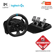 Logitech G923 Racing Wheel and Pedals TRUEFORCE Feedback Responsive Driving Design Dual Clutch Launc