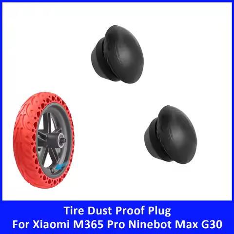 Tire Rubber Dust Proof Plug Wheel Hub Cap for Xiaomi M365 Pro 1S Mi3 Ninebot Max G30 G30D G30LP Elec