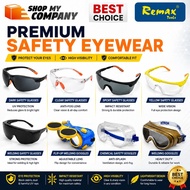 REMAX Lightweight Anti-Fog Safety Protective Eyewear Goggle Safety Welding Goggles Cermin Mata Kesel