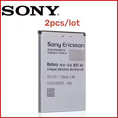 2Pcs/lot BST-41 Phone Battery For Sony Ericsson Xperia PLAY R800 R800i Play Z1i A8i M1i X1 X2 X2i X1