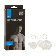 California Exotics - His Soft Stroker Masturbation Kit (Clear) / Sex Toys for Men / Stroker