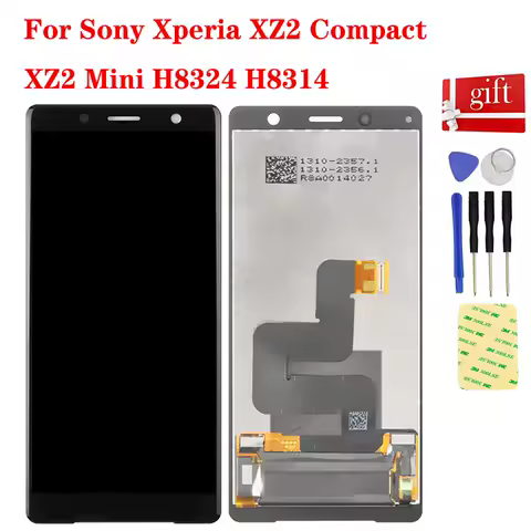 For SONY Xperia XZ2 Compact LCD Display Matrix Module Panel XZ2 Mini LCD Touch Screen Digitizer Sens