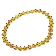 二手 Nina Ricci 金屬鑲鑽頸鏈