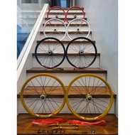 LITEPRO KPRO 24H/28H Straight Pull 100mm/135mm 406 451 20" Disc Brake T10 Super Alloy Wheelset