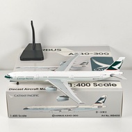 Aviation 1: 400 Cathay Pacific Airlines A340-300 B-HMX B-HXG Alloy Aircraft Model