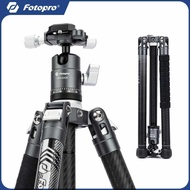 Fotopro Travel 2lbs Ultralight 62 Inch Carbon Fiber Tripod for Camera Max Loads Up 22lbs X-Aircross 