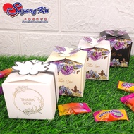 Kotak telur / Gift box  (1581 - 1582) Black Blue White Office Stationery