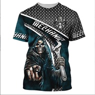 KAOS JERSEY  TERBARU 2025 FUL PRINTING KAOS MEKANI / KAOS BENGKEL / KAOS TEKNISI